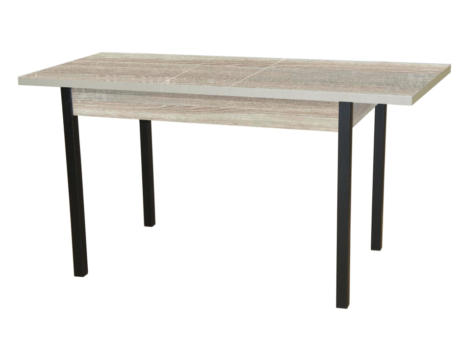 Обеденные столы, КОЛОРАДО стол обеденный раздвижной опора квадро черный муар