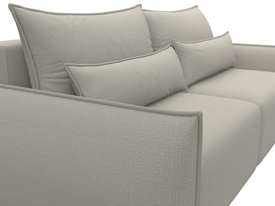 Диваны еврокнижки, Диван прямой Лига-051 НПБ, рогожка Амур