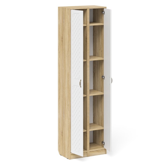 Прихожие, Два пенала для прихожей серии П-6 МДФ фрезеровка ромб