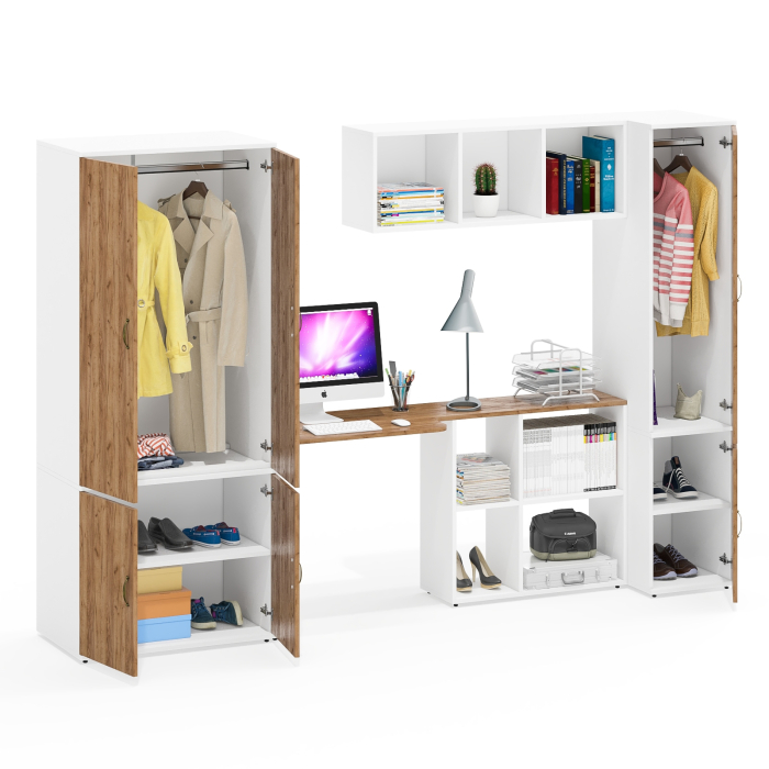 Домашние кабинеты, Место для учёбы и хранения вешей для подростка Лидер-8 № 47