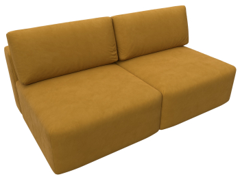 Диван прямой модульный Лига-060 НПБ, велюр BRUT