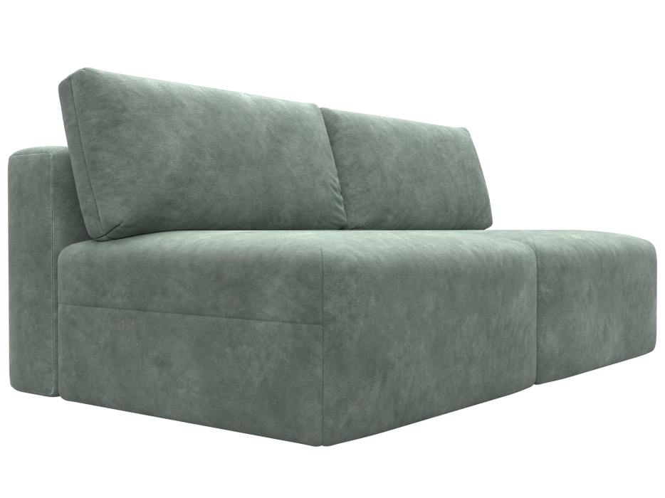 Диваны еврокнижки, Диван прямой модульный Лига-060 НПБ, велюр BRUT