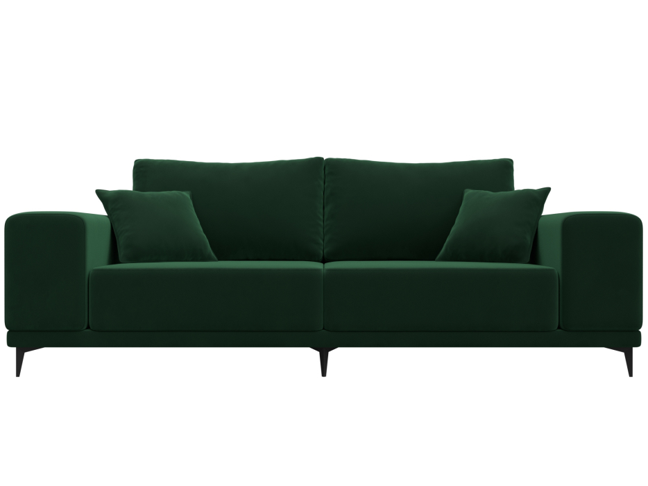 Диваны кровати со спальным местом, Прямой диван Льюес, велюр