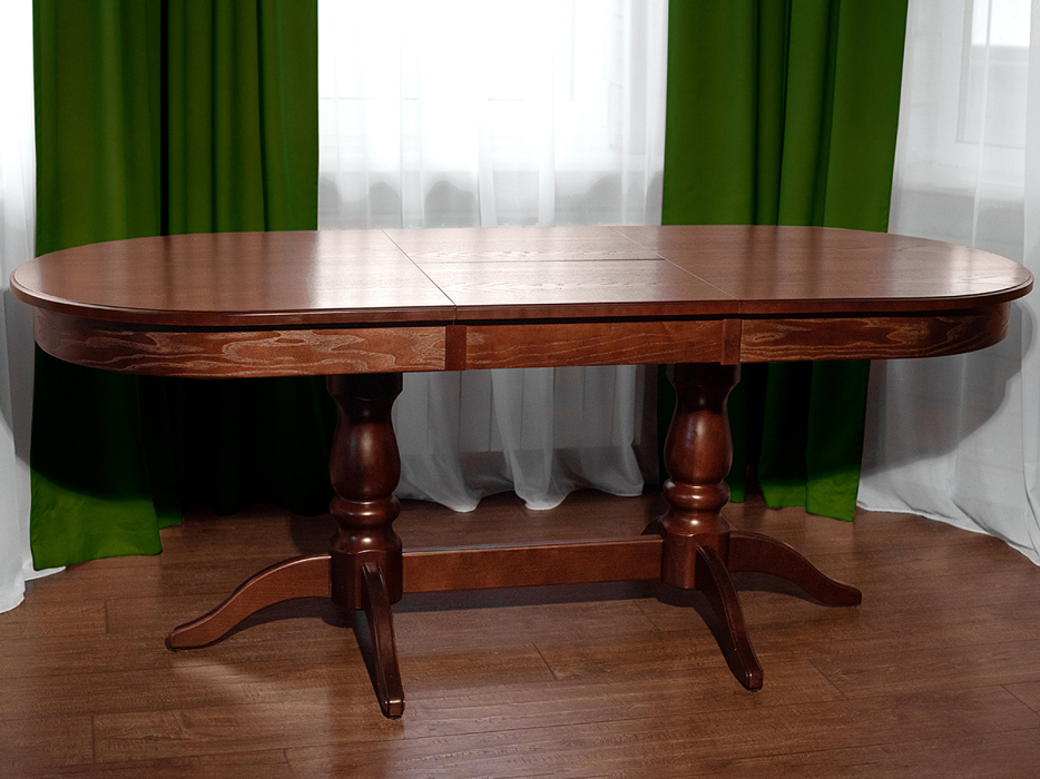 Обеденные столы, Стол обеденный Мебелик Тарун 3 раздвижной