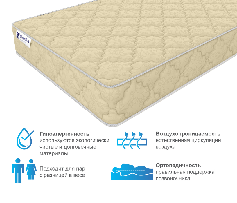 Другие размеры, Матрас DreamLine Селена 1200x2000