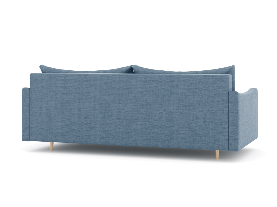 Диваны еврокнижки, Диван-кровать еврокнижка Смайл с подлокотниками, рогожка Люкс