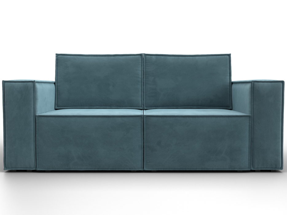 Диваны кровати со спальным местом, Диван прямой Куба мини, велюр