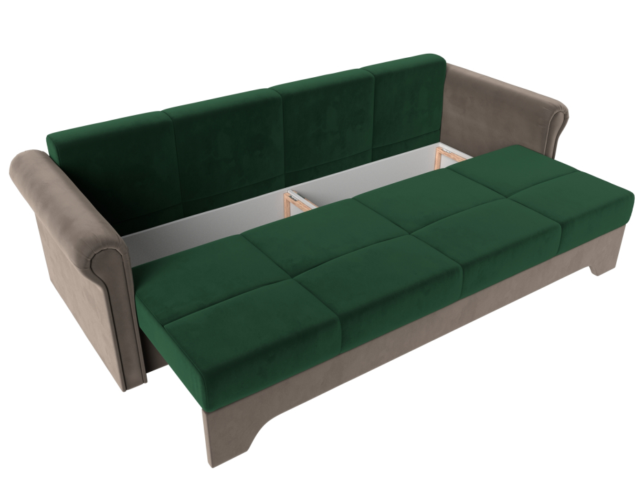 Диваны еврокнижки, Диван-кровать Европа, еврокнижка, велюр