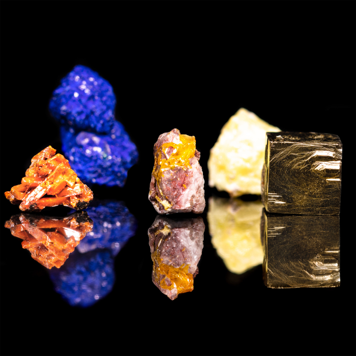 Стеновые панели, Интерьерная панель из стекла 500*600*6 мм MGF56_минералы