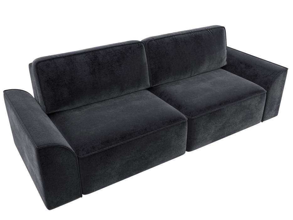 Диваны еврокнижки, Диван прямой Лига-048 НПБ, велюр TOWER