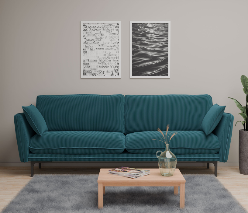 Дизайнерские диваны для гостиной, Диван Сиеста, велюр