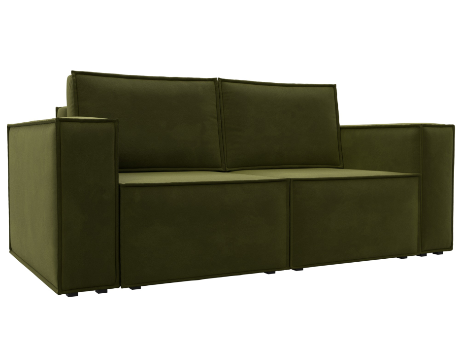 Диваны кровати со спальным местом, Диван прямой Куба мини, микровельвет