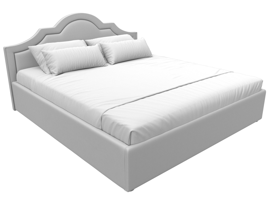 Мягкая кровать, Кровать интерьерная Афина 180, экокожа