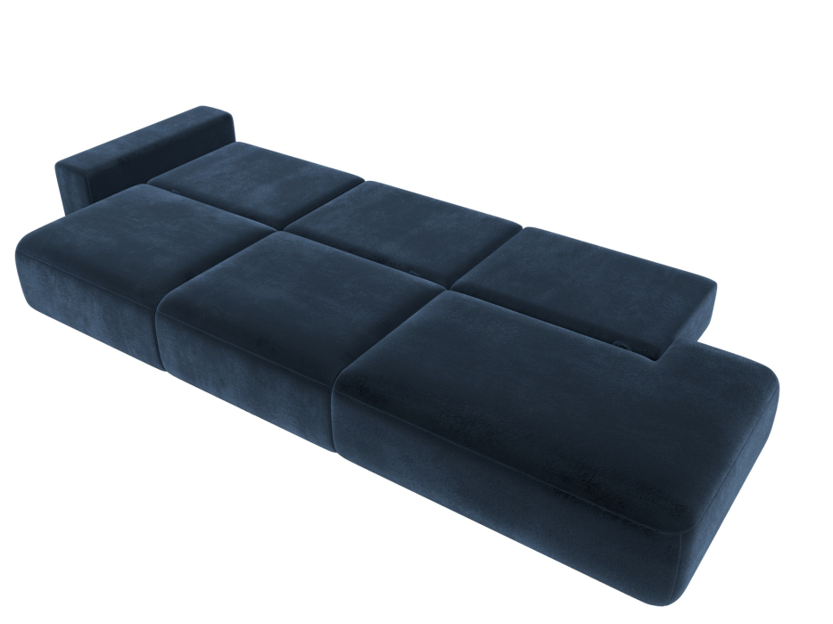 Диваны еврокнижки, Диван прямой Лига-036 НПБ Модерн Лонг подлокотник слева, велюр TOWER