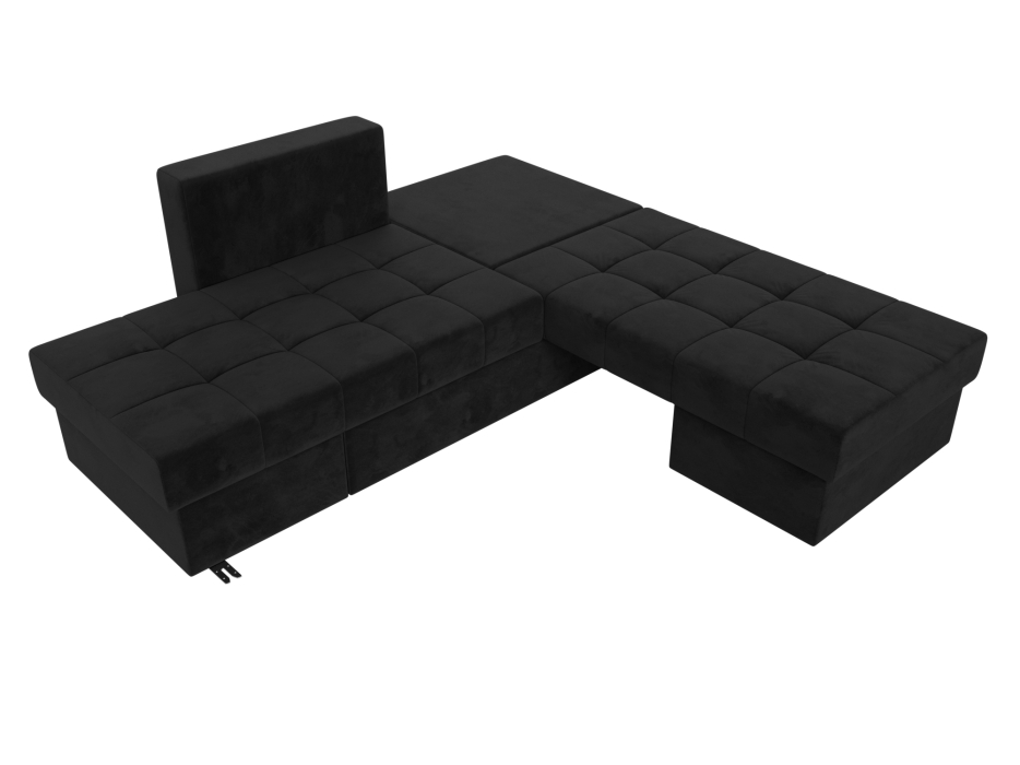 Диваны еврокнижки, Диван трансформер Сплит, велюр