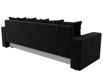 Диван прямой Дубай Лайт полки справа, велюр