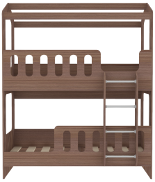 Двухъярусная кровать Домик Сказка ДС-17 80x180