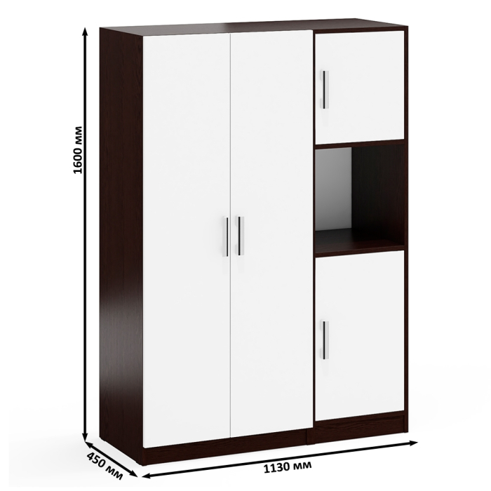 Шкафы двухстворчатые, Шкаф и пенал СК-9