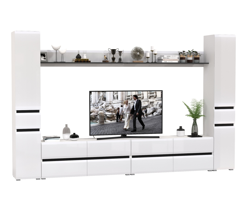 Стенки для гостиной, Сидней мебельная стенка № 106