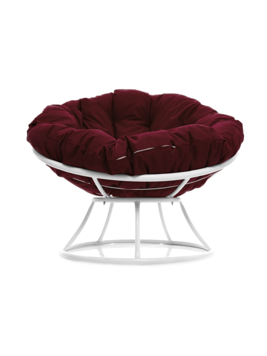 Кресла, Кресло ПАПАСАН без ротанга белое