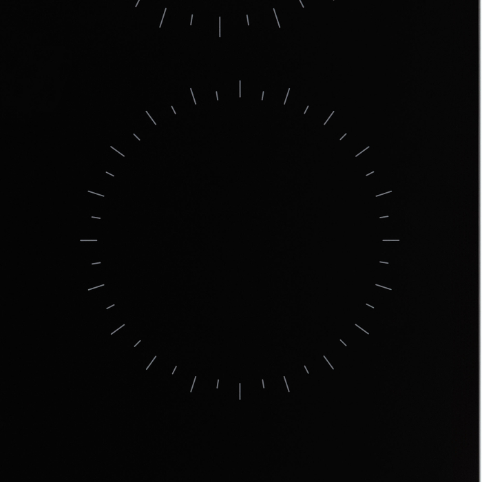 Встраиваемые варочные панели, Электрическая варочная поверхность (независимая) KRONA ZAUBER 60 BL 1DZTK