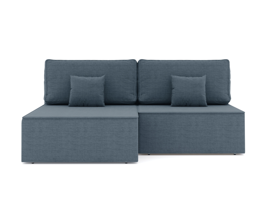 Диваны угловые в гостиную, Диван-кровать угловой еврокнижка Блюм Некст, рогожка