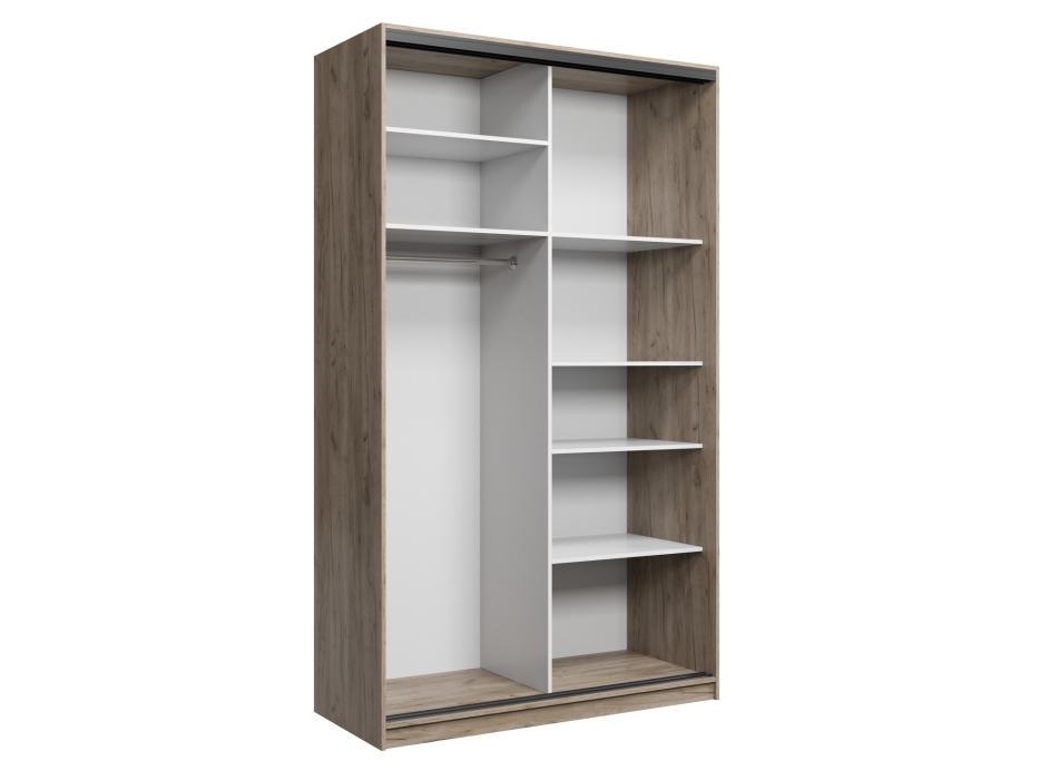 Шкафы-купе, Шкаф купе 2-х дверный АЙСБЕРГ ЛОФТ 130