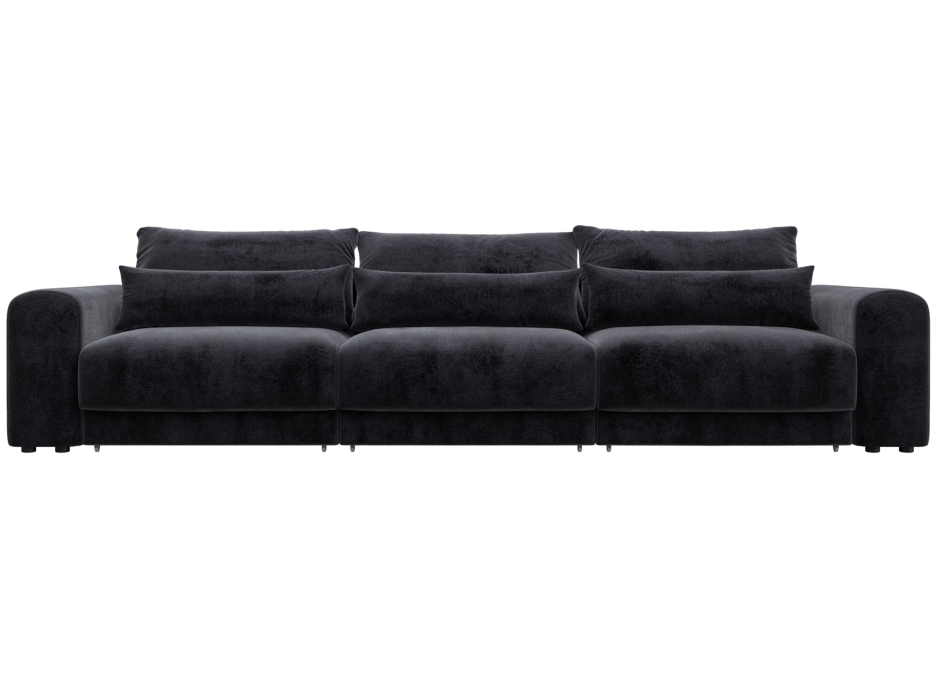 Диваны еврокнижки, Диван прямой Лига-056 НПБ Лонг, велюр TOWER