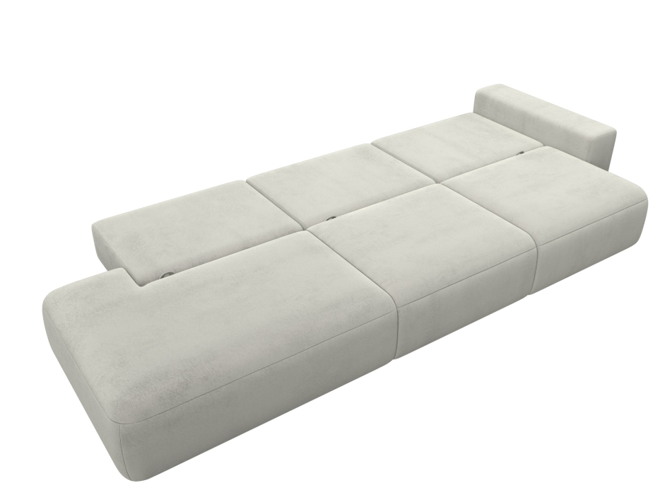 Диваны еврокнижки, Диван прямой Лига-036 НПБ Модерн Лонг подлокотник справа, велюр TOWER