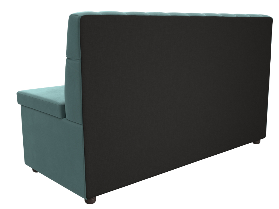 Диваны прямые кухонные, Кухонный прямой диван Вента, велюр