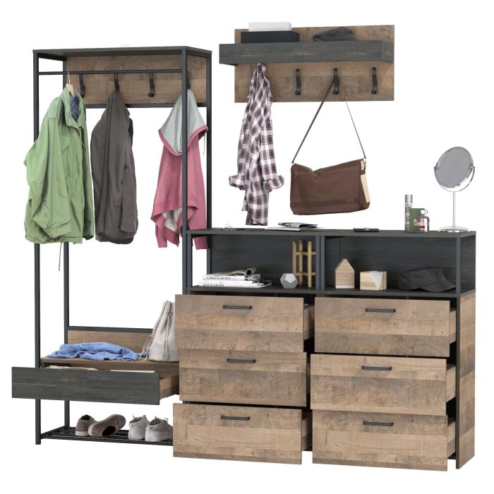 Прихожие, Набор модульной мебели в прихожую Трувор № 223