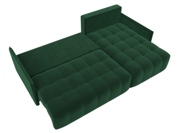 Диван угловой Лига-054 НПБ угол универсальный, велюр SEVEN