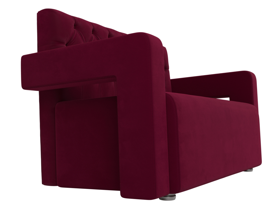 Дизайнерские диваны для гостиной, Прямой диван Рамос Люкс 2-х местный, микровельвет