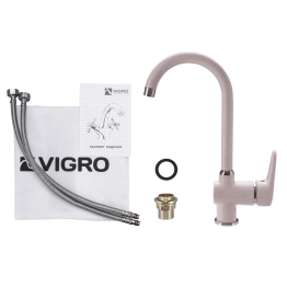 Смеситель кран для кухни VIGRO VG902