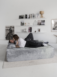 Диван бескаркасный Клайд, плюш