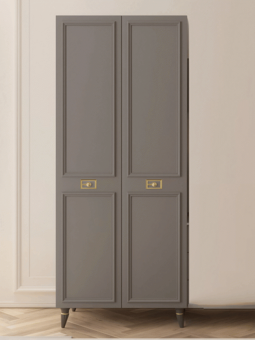 Шкафы распашные, Шкаф в спальню 2х дверный Валенсия (золото)