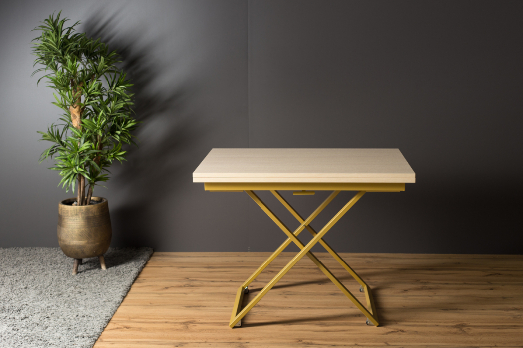 Столы-трансформеры, Стол трансформер Compact (золотые опоры)