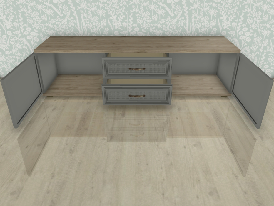 ТВ-тумбы, Модульная система Карина Тумба ТБ-1034