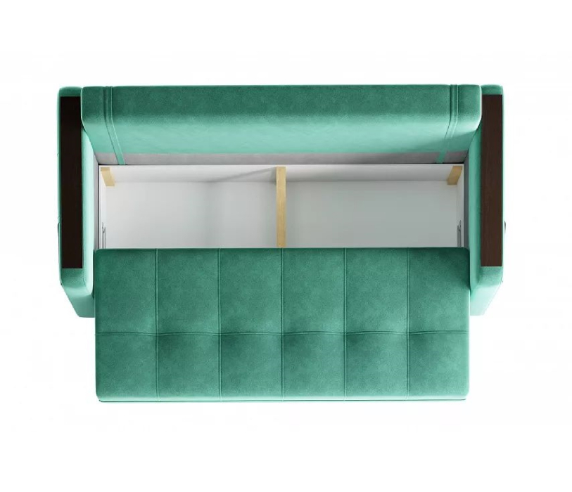 Диваны с ящиком для белья, Диван-кровать прямой Smart 3 Велюр