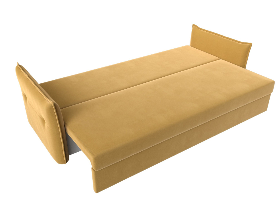 Диваны еврокнижки, Прямой диван Лига-004, Микровельвет