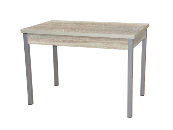 КОЛОРАДО стол обеденный раздвижной опора квадро серебро