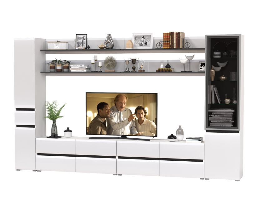 Стенки для гостиной, Сидней мебель для гостиной корпусная № 126