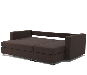 Угловой диван Ария правый, рогожка