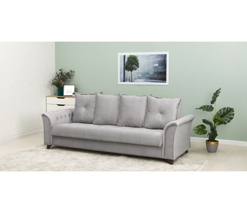 Диваны с ящиком для белья, Диван прямой Ирис