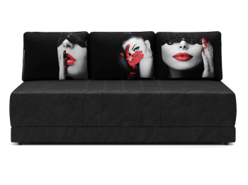 Диван-кровать Страйк, еврокнижка, велюр