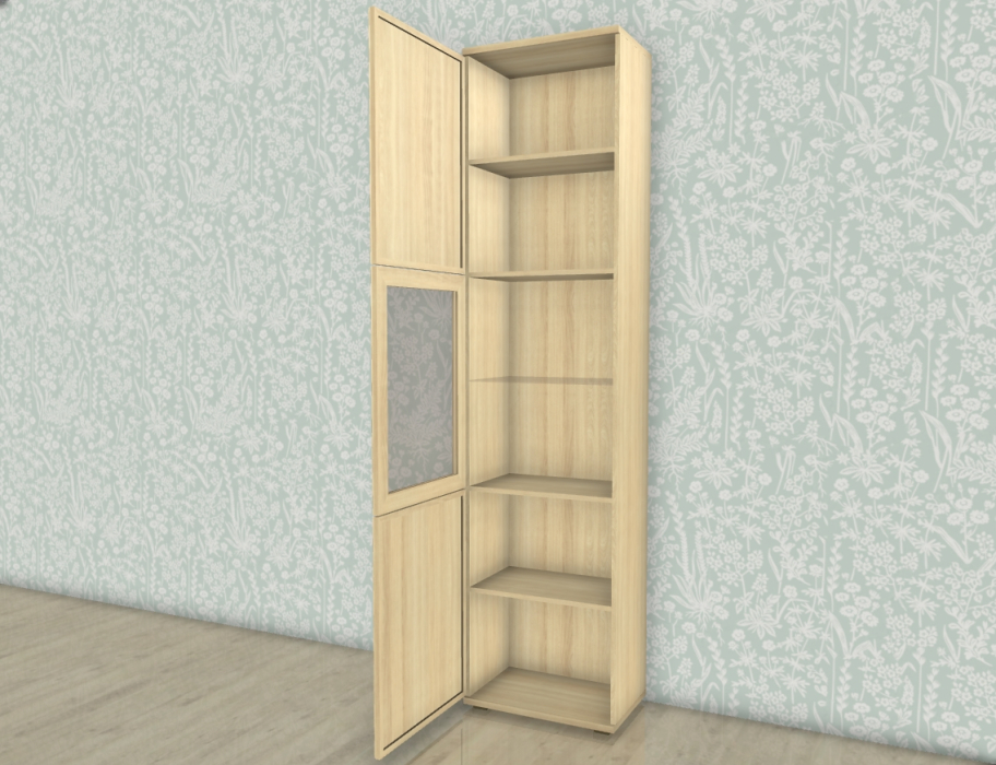 Шкафы одностворчатые, Модульная система Карина Шкаф ШК-1050