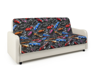 Диван-книжка Лига М, велюр / экокожа