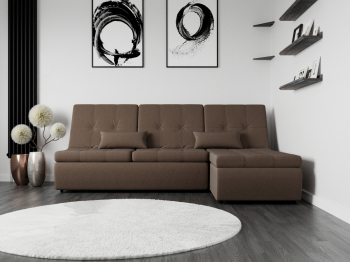 Угловой диван Калифорния-2 ППУ, велюр