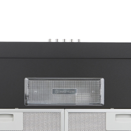 Вытяжка кухонная JANNA 600 black push button