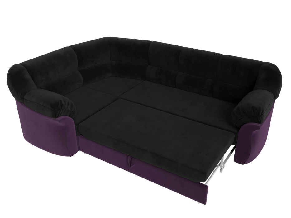 Диваны угловые в гостиную, Диван угловой Карнелла левый угол, велюр